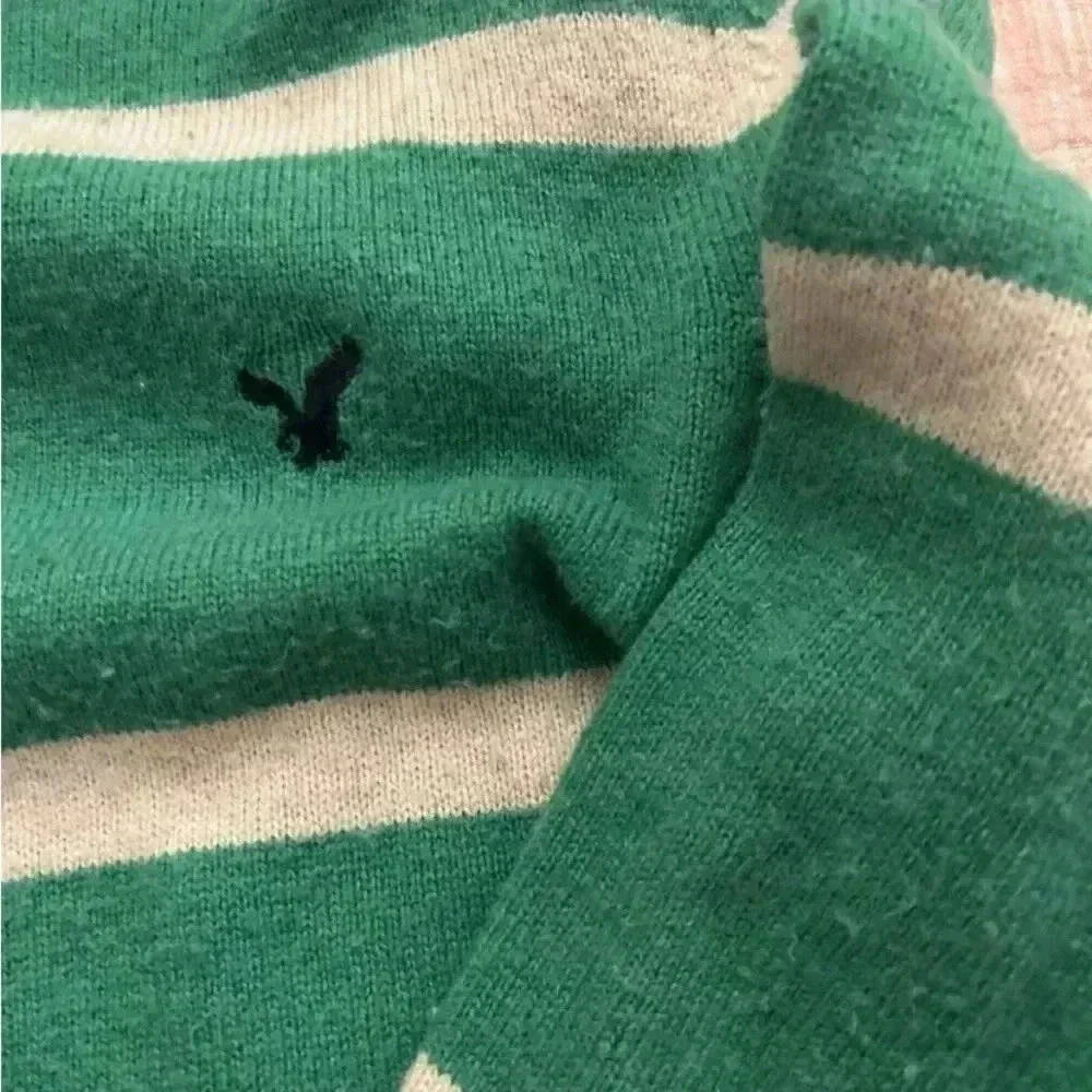 Men’s American Eagle Striped Sweater Size XXL - Picture 2 of 4